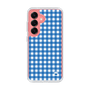 Slim Protection Case［ Checkered Blue ］