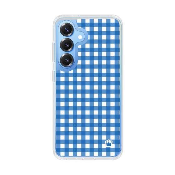 Slim Protection Case［ Checkered Blue ］