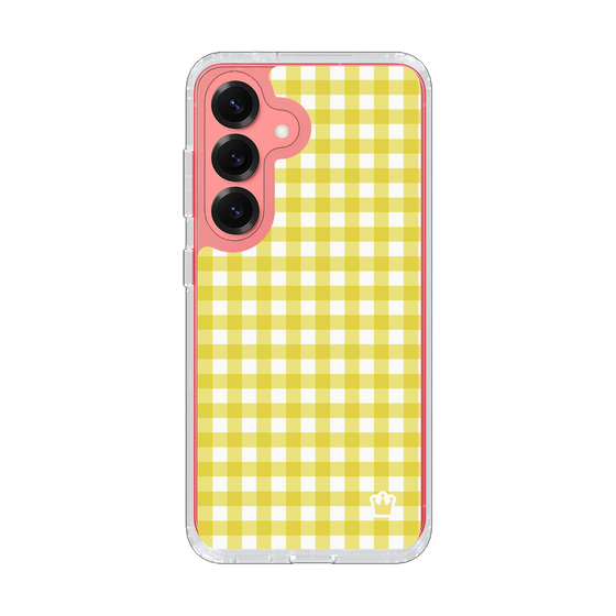 Slim Protection Case［ Checkered Yellow ］