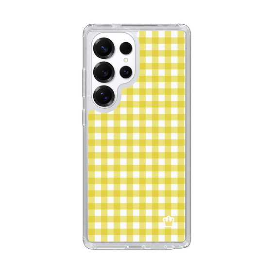 Slim Protection Case［ Checkered Yellow ］