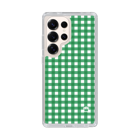 Slim Protection Case［ Checkered Green ］