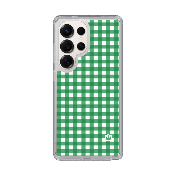 Slim Protection Case［ Checkered Green ］