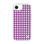 Slim Protection Case［ Checkered Purple ］