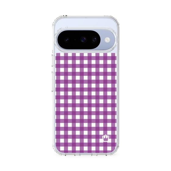 Slim Protection Case［ Checkered Purple ］
