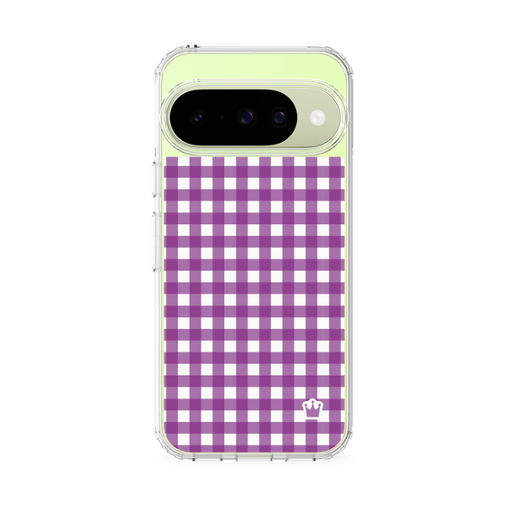 Slim Protection Case［ Checkered Purple ］