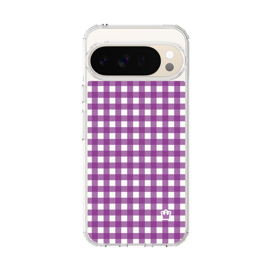 Slim Protection Case［ Checkered Purple ］