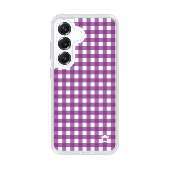 Slim Protection Case［ Checkered Purple ］