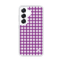Slim Protection Case［ Checkered Purple ］