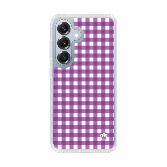 Slim Protection Case［ Checkered Purple ］