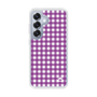 Slim Protection Case［ Checkered Purple ］