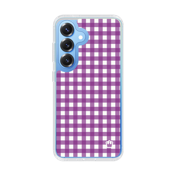 Slim Protection Case［ Checkered Purple ］