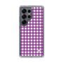 Slim Protection Case［ Checkered Purple ］