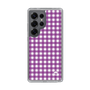 Slim Protection Case［ Checkered Purple ］
