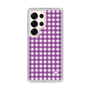 Slim Protection Case［ Checkered Purple ］