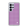 Slim Protection Case［ Checkered Purple ］