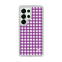 Slim Protection Case［ Checkered Purple ］
