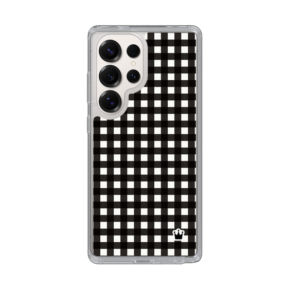 Slim Protection Case［ Checkered Black ］