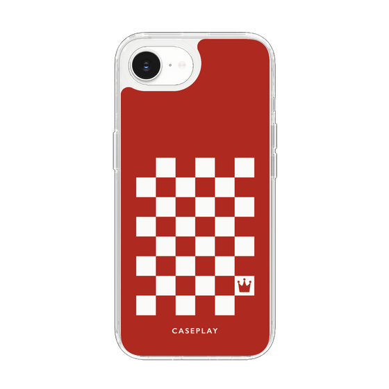 Slim Protection Case［ Racing Checkered Flag Red ］