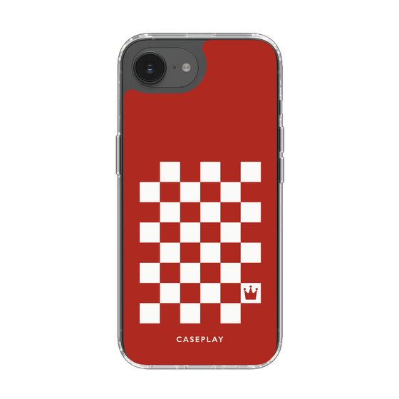 Slim Protection Case［ Racing Checkered Flag Red ］
