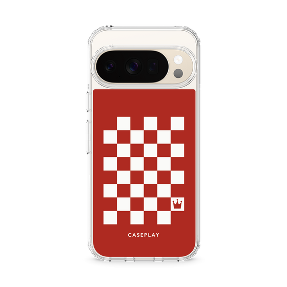 Slim Protection Case［ Racing Checkered Flag Red ］
