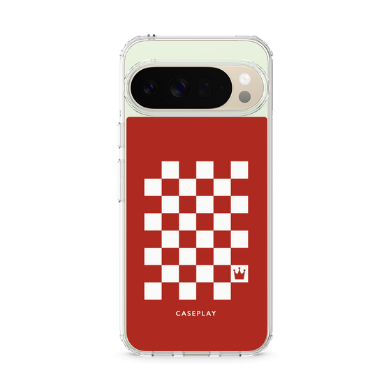 Slim Protection Case［ Racing Checkered Flag Red ］
