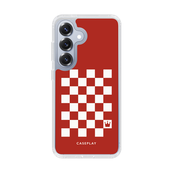 Slim Protection Case［ Racing Checkered Flag Red ］