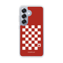 Slim Protection Case［ Racing Checkered Flag Red ］