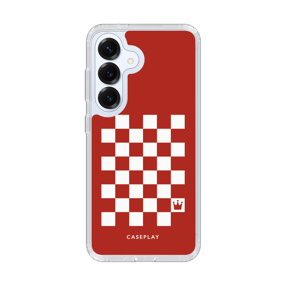 Slim Protection Case［ Racing Checkered Flag Red ］