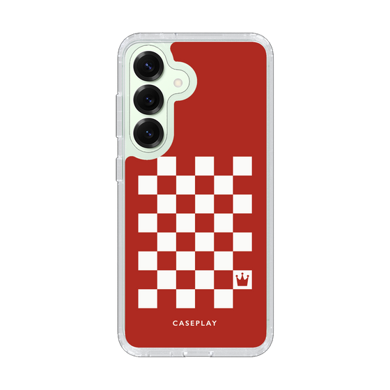 Slim Protection Case［ Racing Checkered Flag Red ］