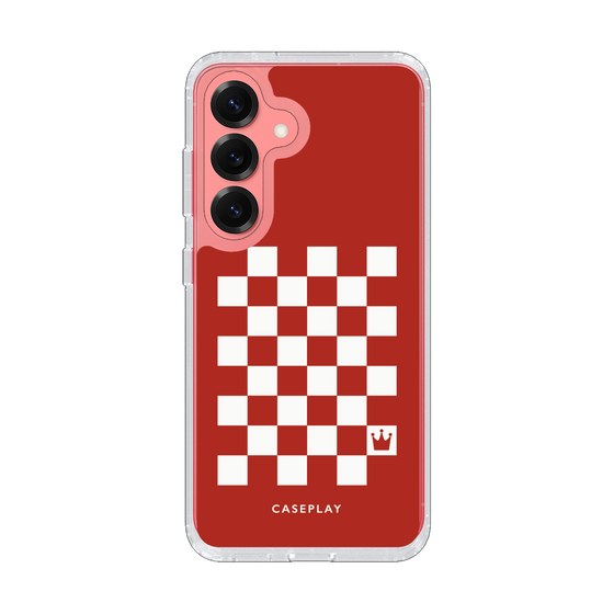Slim Protection Case［ Racing Checkered Flag Red ］
