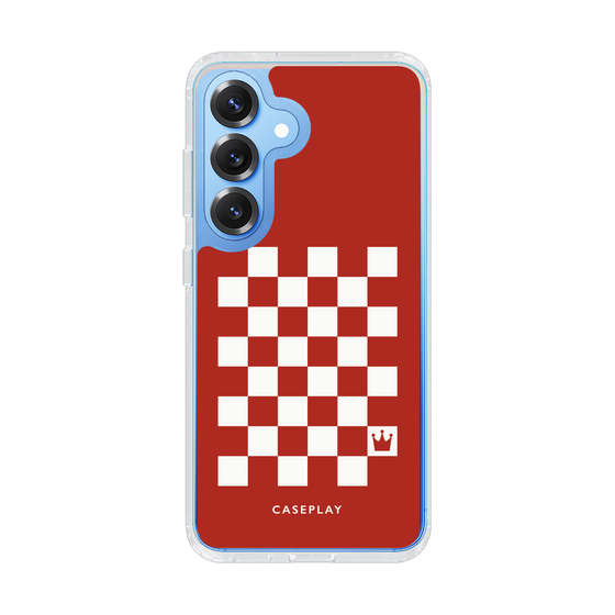 Slim Protection Case［ Racing Checkered Flag Red ］