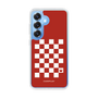 Slim Protection Case［ Racing Checkered Flag Red ］