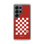 Slim Protection Case［ Racing Checkered Flag Red ］