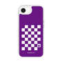 Slim Protection Case［ Racing Checkered Flag Purple ］