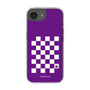 Slim Protection Case［ Racing Checkered Flag Purple ］