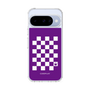 Slim Protection Case［ Racing Checkered Flag Purple ］