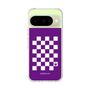 Slim Protection Case［ Racing Checkered Flag Purple ］