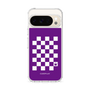 Slim Protection Case［ Racing Checkered Flag Purple ］