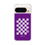 Slim Protection Case［ Racing Checkered Flag Purple ］