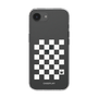 Slim Protection Case［ Racing Checkered Flag White ］