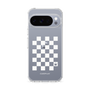 Slim Protection Case［ Racing Checkered Flag White ］