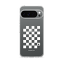 Slim Protection Case［ Racing Checkered Flag White ］