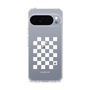 Slim Protection Case［ Racing Checkered Flag White ］