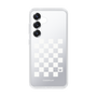 Slim Protection Case［ Racing Checkered Flag White ］