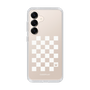 Slim Protection Case［ Racing Checkered Flag White ］