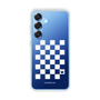 Slim Protection Case［ Racing Checkered Flag White ］
