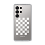 Slim Protection Case［ Racing Checkered Flag White ］