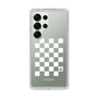 Slim Protection Case［ Racing Checkered Flag White ］
