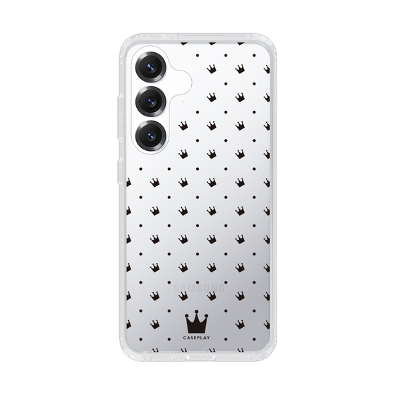Slim Protection Case［ CASEPLAY Crown dots Black ］