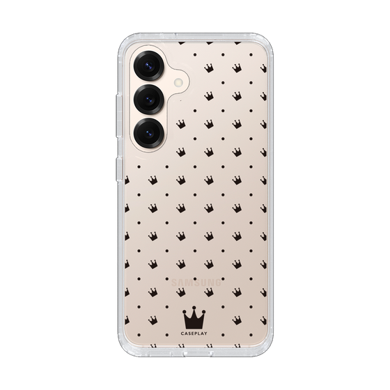 Slim Protection Case［ CASEPLAY Crown dots Black ］